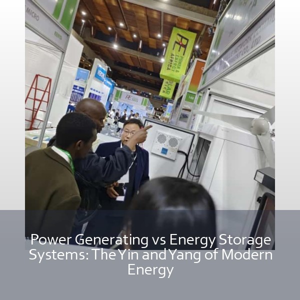 Power Generating vs Energy Storage Systems: The Yin and Yang of Modern Energy